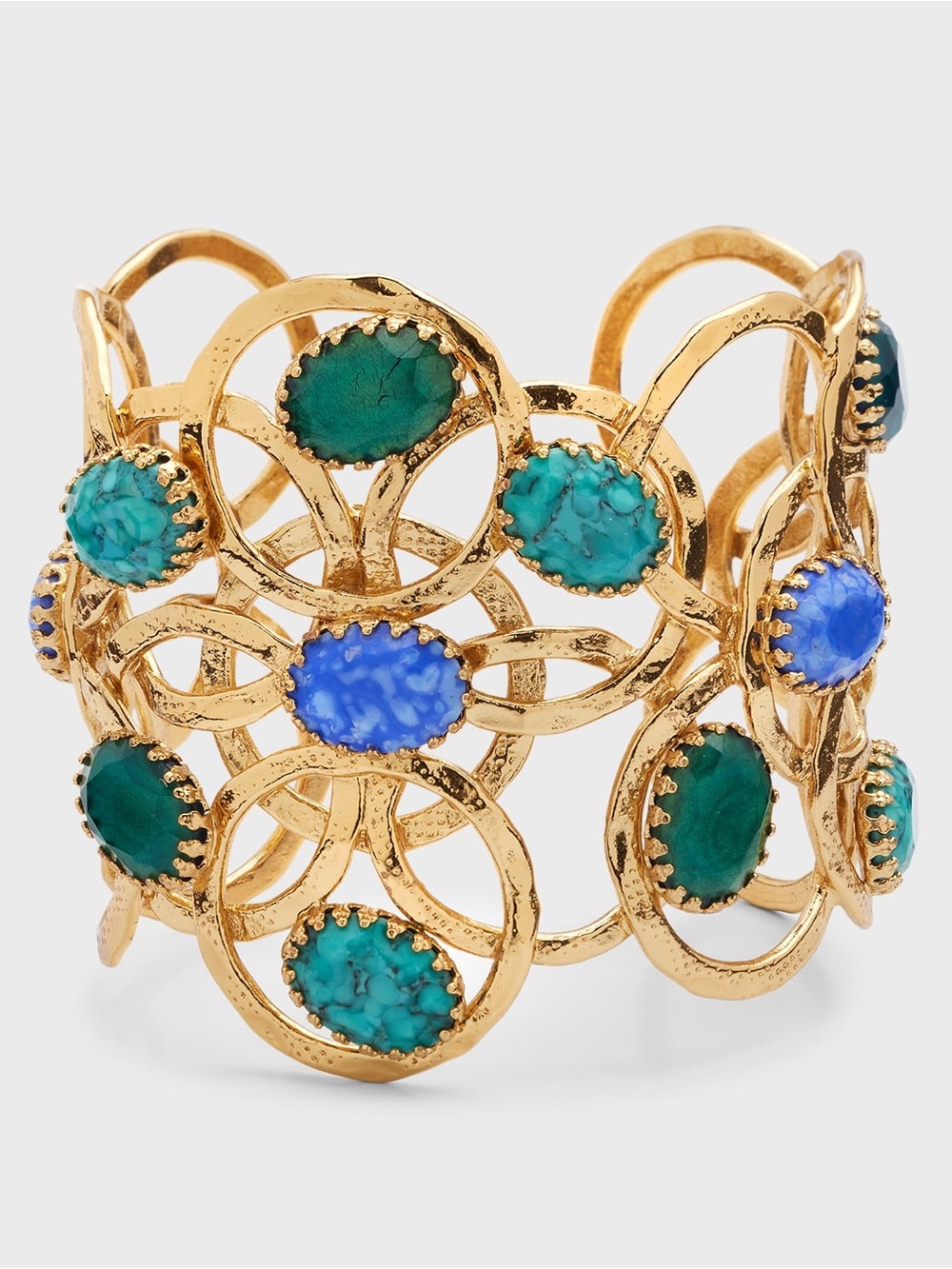NEW Gas Bijoux Olympie Cabochon Bracelet Made in France